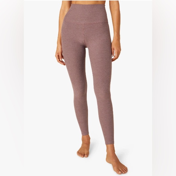 Beyond Yoga Pants - Beyond Yoga Spacedye Caught In The Midi High Waist Legging - Desert Dusk Heather